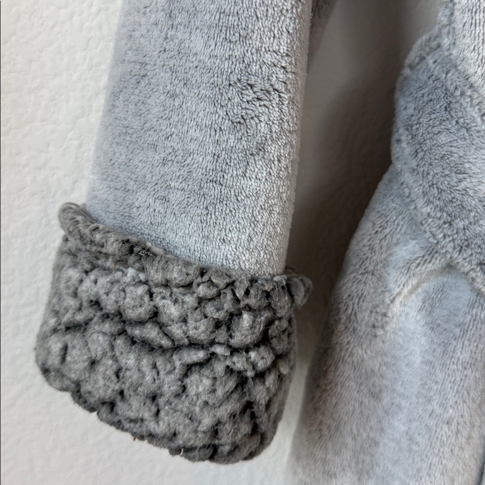 Anne Klein Soft Gray Robe Shower - Picture 6 of 16